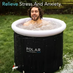 Ice Bath Bucket Folding Adult Bath Bucket Household Inflatable Folding Bathtub Outdoor Portable Ice Bath Bucket Set