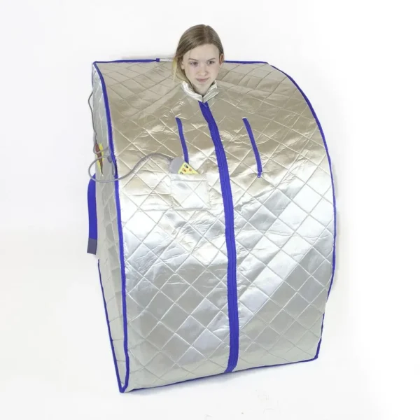 Infrared Sauna Spa Slimming Negative Ion Detox Therapy Personal Portable Far Fir Sauna Folding Chair Cabin Room Sauna Heater - Image 3