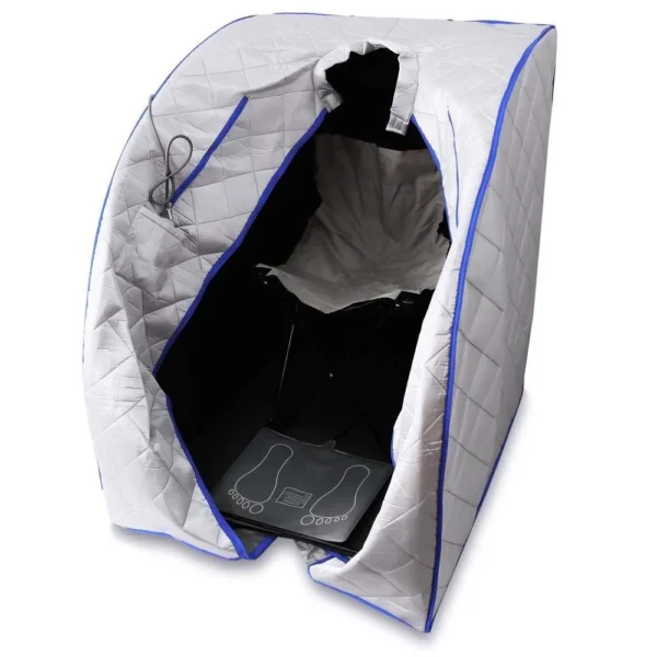 Infrared Sauna Spa Slimming Negative Ion Detox Therapy Personal Portable Far Fir Sauna Folding Chair Cabin Room Sauna Heater - Image 4