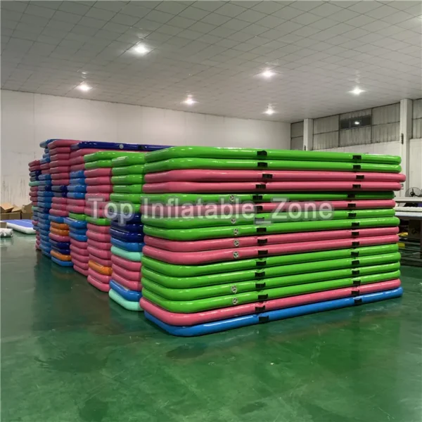 New Airtrack 5M 4M Inflatable Air Tumble Floor air track Gymnastics Gym Mat Yugo Inflatable Air Gymnastic Air Track For Home use - Image 6