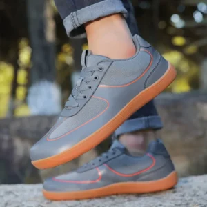 Men Wide Barefoot Shoes Wide Toe Cross Trainer Non Slip Lightweight Trekking Shoes Ergonomic Mesh Running Sneakers for Training
