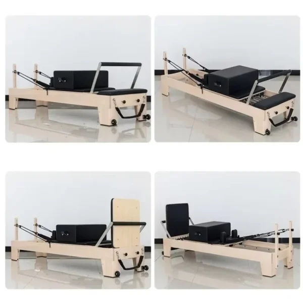 Classic Wooden Pilates Reformer Machine Home Gym Yoga Core Training Reformer Pilates Bed Wholesale - Image 2