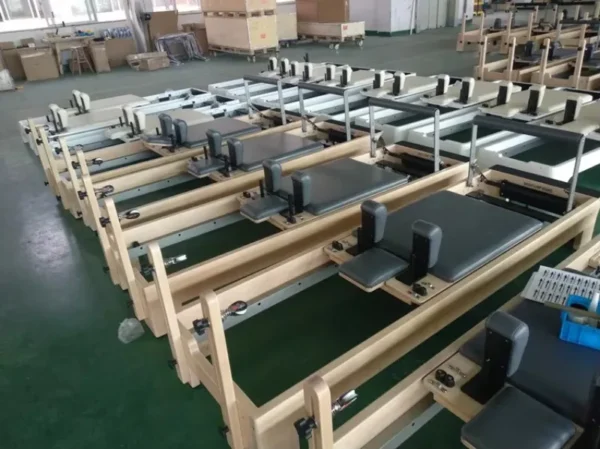Classic Wooden Pilates Reformer Machine Home Gym Yoga Core Training Reformer Pilates Bed Wholesale - Image 6