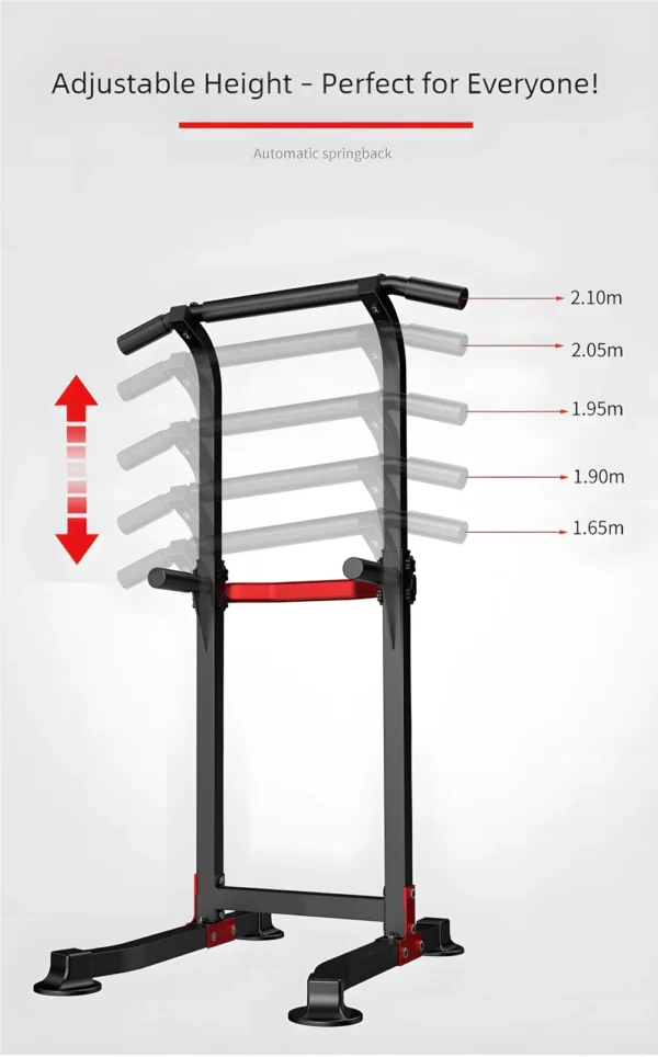 Pull Up Dip Bar Power Tower Workout Station for Home Gym Strength Training Fitness Equipment - Image 3
