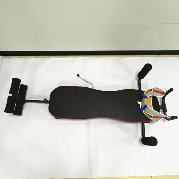 Home Workout Back Stretch Bench Metal Inversion Table Workout Bench Stretcher for Lower Back Pain Relief - Image 3