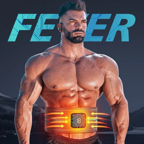 ABS Stimulator,Ab Machine,Abdominal Toning Belt Workout Portable Ab Stimulator Home Office Fitness Workout Equipment for Abdomen - Image 2