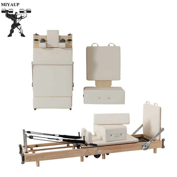 MIYAUP Yoga Big Fitness Equipment Core Bed Private Teaching Soft Home Foldable Pilate Reformer