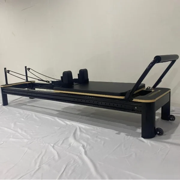 Home Classical Balanced Springs Yoga Pilates Reformer Machine Professional Aluminum Reformer Pilates Machine - Image 3