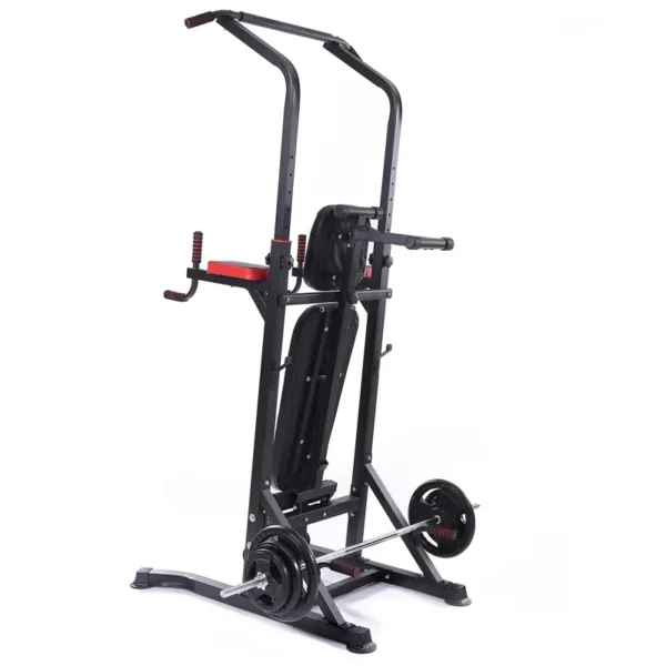 Home Gym Strength Training Workout Equipment Multifunctional Push Up Dip Station Pull Up Bar Power Tower Dip Station - Image 3