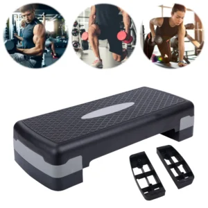 1Pair Fitness Step Pedal Base Nonslip Aerobic Fitness Stepper Base Weight Bearing Training Accessory
