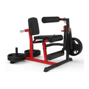 Leg Extension and Curl Machine Leg Press for Home Gym Lower Body Special Adjustable Leg Exercise Bench with Plate Loaded
