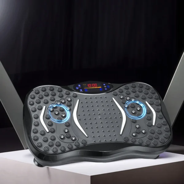 Vibration Plate Exercise Machine Bluetooth-Compatible Rhythm Machine Adjustable Speed Full Body Shaker for Weight Loss