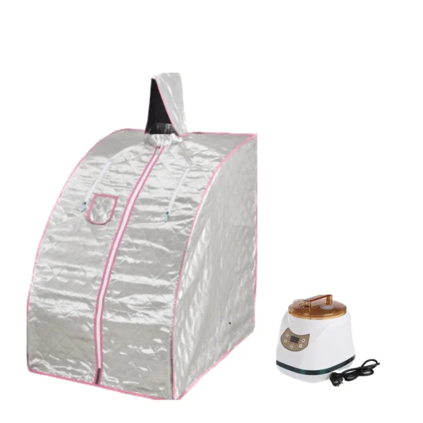 Portable Steam Sauna Room Beneficial Skin 3.0L Steamer Pot 1500W Slimming Bath SPA Strong Stainless Steel Metal Bracket - Image 3