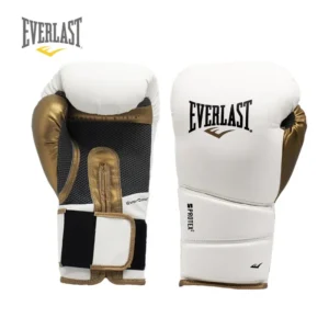 Ever Black Gold Boxing Gloves Professional Training Leather Punching Bag Muay Thai MMA Fighting Gloves Unisex