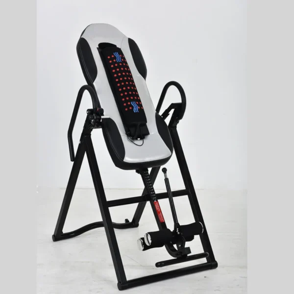 Professional Back Neck Therapy Table Handstand Machine Pain Exercise Chiropractic Reflexology GYM Inversion Table with Massage - Image 6