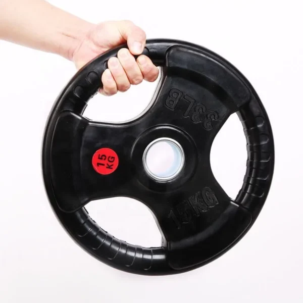Three Hole Sheet 2.5kg 5kg 10kg 15kg 20kg 25kg Weight Plates Discs Bumper Weight Barbell Plates - Image 2