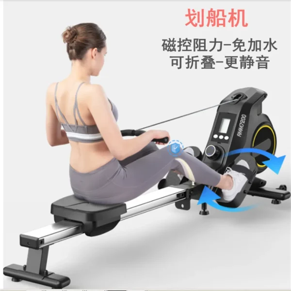 Home Magnetic Gym Rowing Equipment Rowing Machine Exercise Rowers for Home Use - Image 4