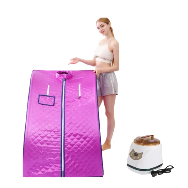 Portable Steam Sauna Room Beneficial Skin 3.0L Steamer Pot 1500W Slimming Bath SPA Strong Stainless Steel Metal Bracket - Image 2
