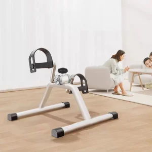 Portable Pedal Exerciser Mini Exercise Bike Under Desk Bike Pedal Exerciser Mini Bicycle Trainer for Indoor Leg Rehabilitation