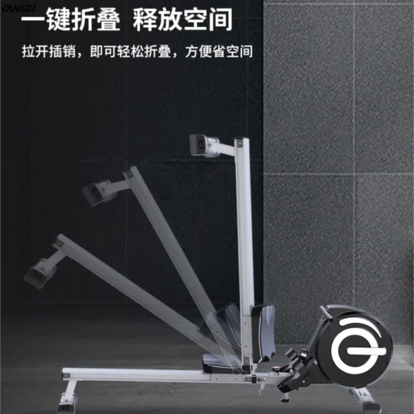 OVOZI Home Rowing Machine Trainer Rowing Machine Aerobic Fitness Equipment Indoor Sports Magnetic Control Rowing Machine Hot New - Image 4