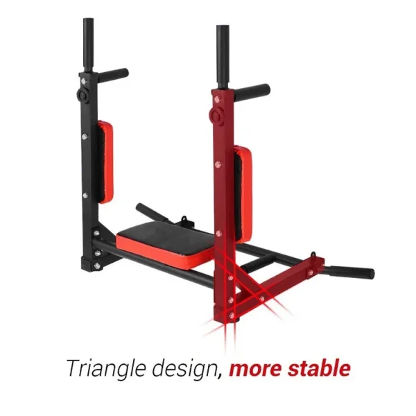 Portable Multifunctional Power Tower Indoor Home Horizontal Bar Parallel Bar Training Kit Steel Wall Pull Up Fitness - Image 2