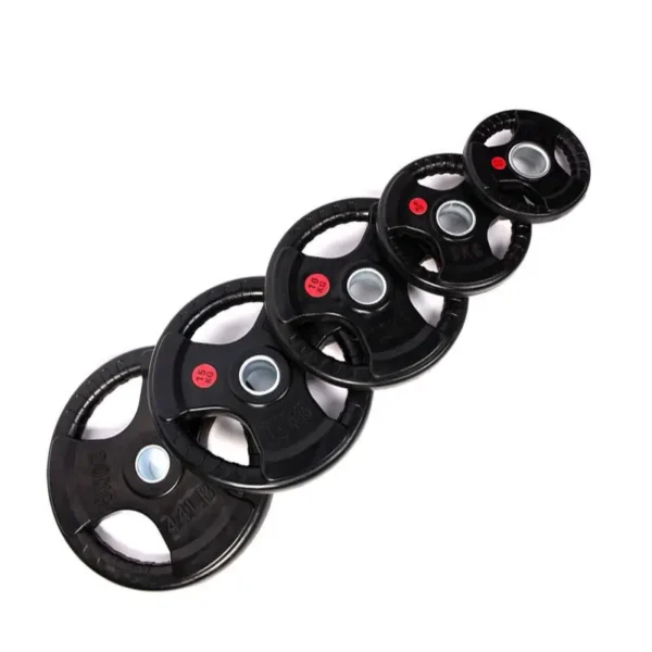 Three Hole Sheet 2.5kg 5kg 10kg 15kg 20kg 25kg Weight Plates Discs Bumper Weight Barbell Plates - Image 4