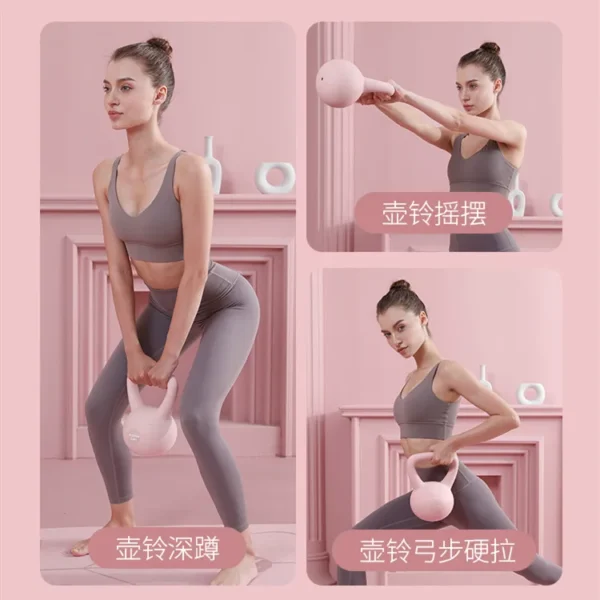 New Design Soft Kettlebell Weight 2.5KG PVC and Steel Grit Soft Kettlebell for Bodybuilding Exercise - Image 3
