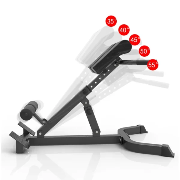 Hyper Extension Bench Incline Gym Exercise Abs Workout and Hyper Extension Adjustable Sit up Bench - Image 3