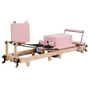 Studio Commercial Training Professional Reformer Folding Wood Foldable Reformer Machine Pilates