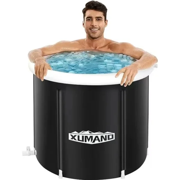 Inflatable Bathtub Foldable Adult Portable Outdoor Bathtub PVC Inflatable SPA Ice Bath Challenge Ice Therapy Ice Bath Tub