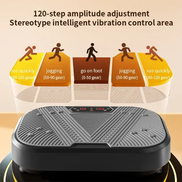Load capacity 250KG Plate Machine Massage Vibration Platform Plate Exercises Equipment Vibration Plate - Image 4