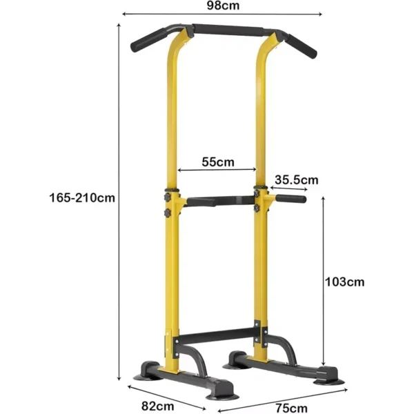 Fitness Equipment Hot Sale Calisthenics Adjustable Power Tower Strength Training Dip Stands Station Parallel Parallettes Bars - Image 6