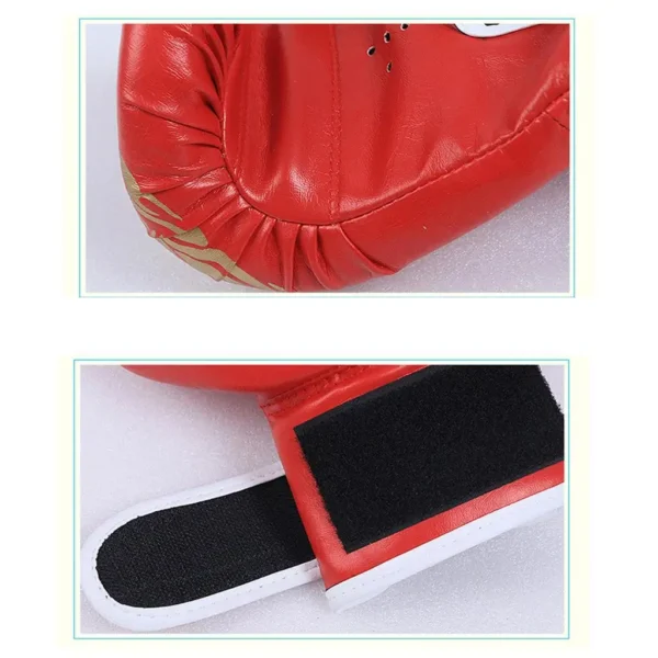 Adults/child MMA Safety Boxing Gloves Helmet Head Gear Protectors PU Leather Gloves Kids Boxing Training Kickboxing Boxer Target - Image 4