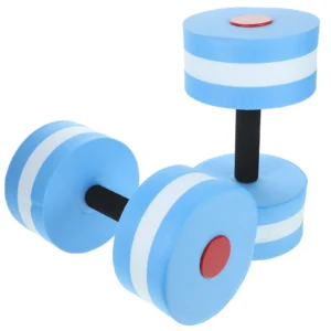 2pcs Floating Dumbbells EVA Foam Aqua Fitness Barbells Water Aerobics Pool Exercise Weights Gym Training Tools