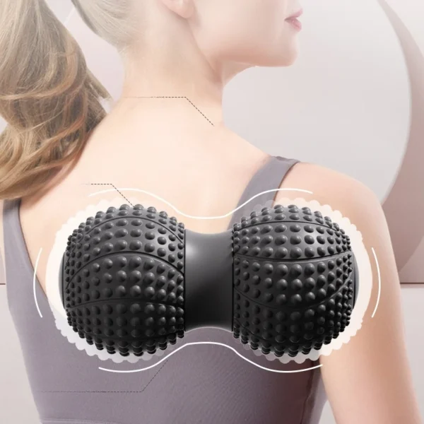 Fascia Peanut Balls Foot Massage Spine Muscle Relaxation Hip Back Leg Acupuncture Points Stimulation Yoga Massage Balls - Image 2