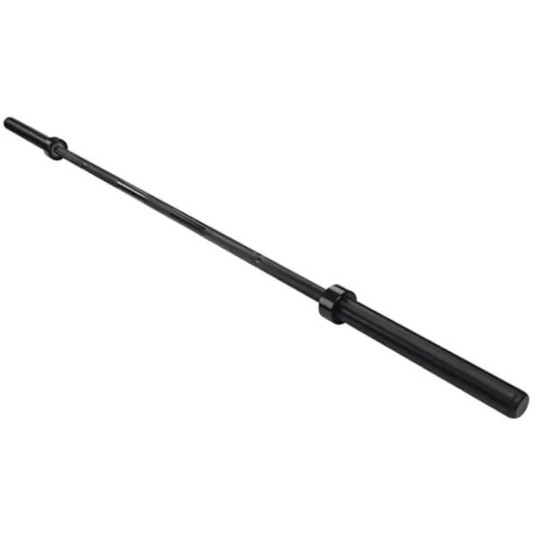Chrome Power Lifting Barbel Weightlifting Chrome Bearing Barbell Bar 1.5 1.8 2.2m Black Competition Steel Barbell for Home Gym - Image 3