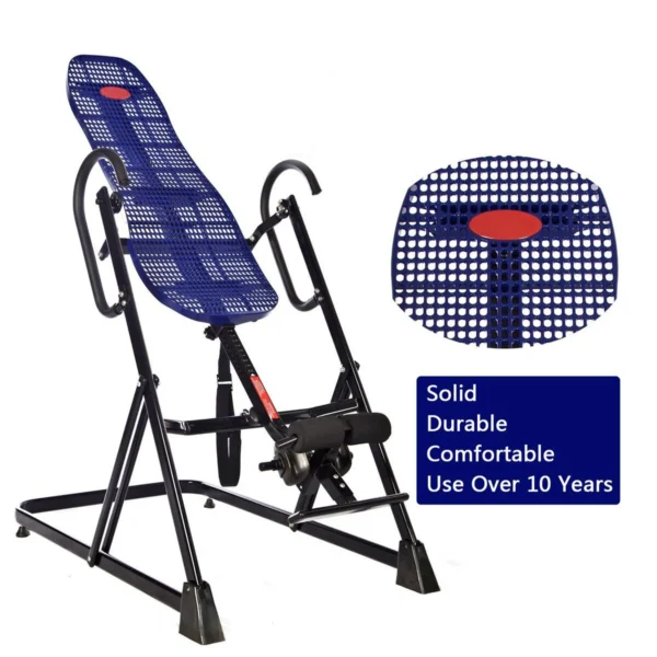 Fitness Chiropractic Back Stretcher Safety Home Gym Training Foldable Upside Down Device Inversion Table - Image 6