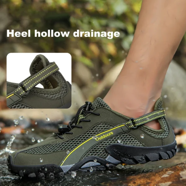 Hiking Shoes Lightweight Cross Trainer Non Slip Minimalist Water Shoes Breathable Gym Workout Shoes for Outdoor Hiking - Image 2