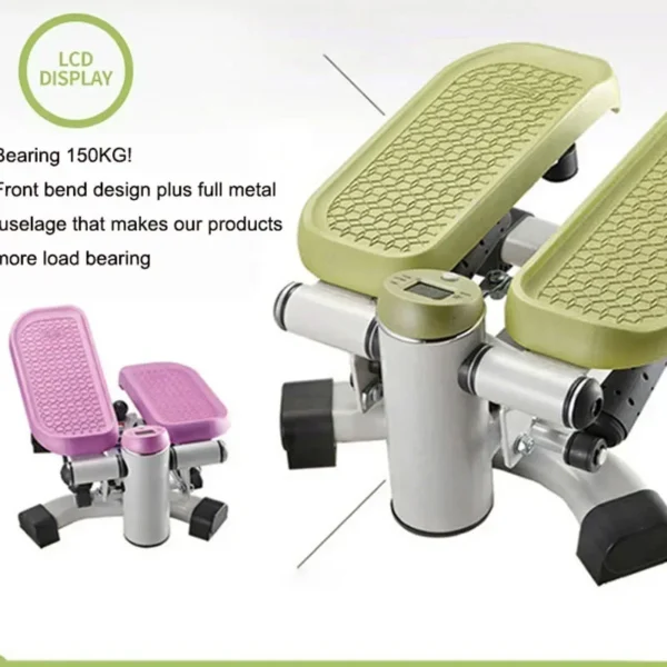 Small fitness equipment left and right swing pedal machine twist stepper silent female slim leg home exercise portable exercise - Image 3