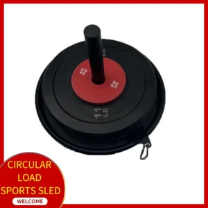 Circular load resistance sled, gym core training sled, explosive power training energy sled