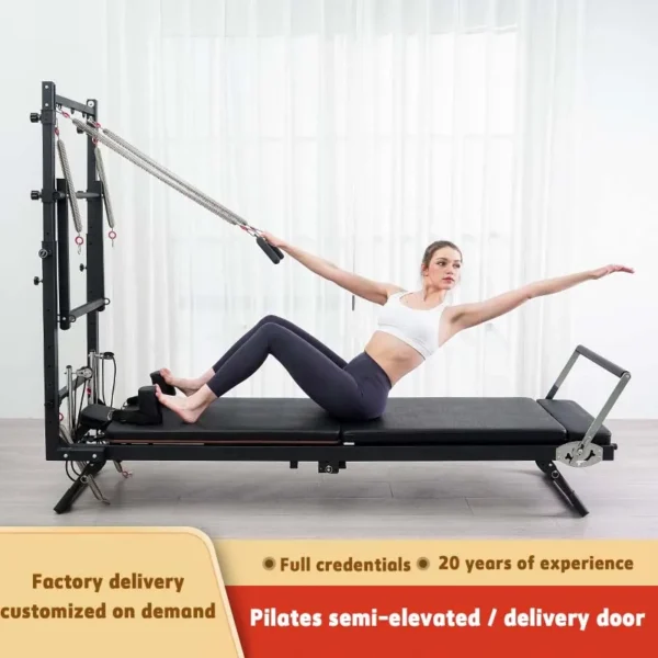 Pilates Reformers Machine Pilates Bed Pilates Device Pilates Equipment Machine Fitness Equipment Home Sports Exercise Gym Yoga - Image 4
