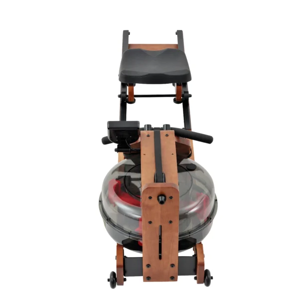 New Solid Wood Water Resistance Rowing Machine, Foldable, Aerobic Rowing Trainer - Image 3