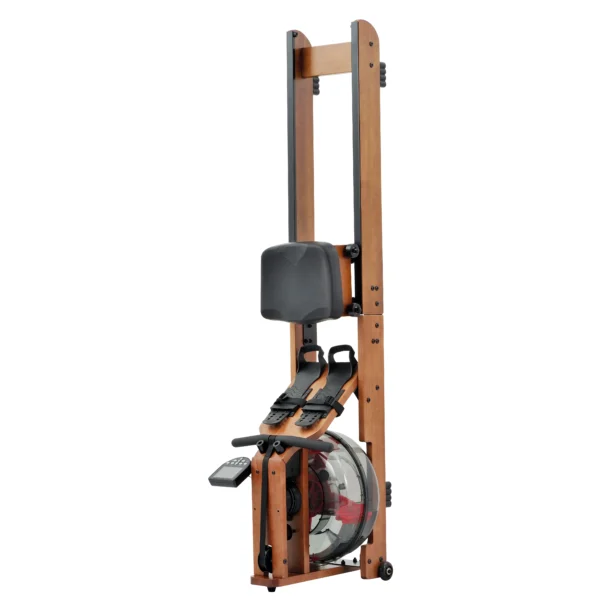 New Solid Wood Water Resistance Rowing Machine, Foldable, Aerobic Rowing Trainer - Image 4