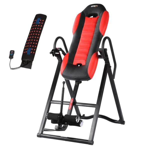 Professional Back Neck Therapy Table Handstand Machine Pain Exercise Chiropractic Reflexology GYM Inversion Table with Massage - Image 2