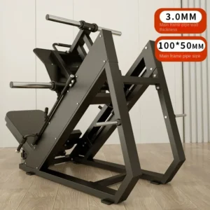 MIYAUP 45 Degree Hack Squat Seated Leg Press Machine Reverse Pedal Trainer Strength Fitness Gym Club Sports Equipment