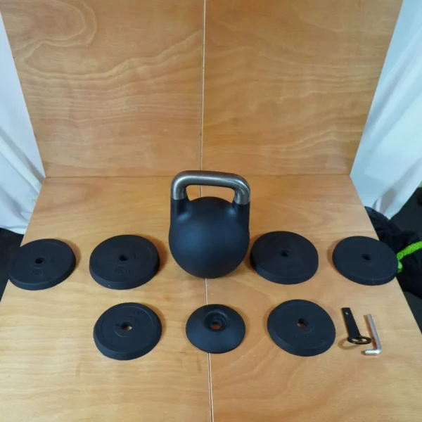 32kg Adjustable Kettlebell Adjustable Competition Kettlebell With Plates - Image 3