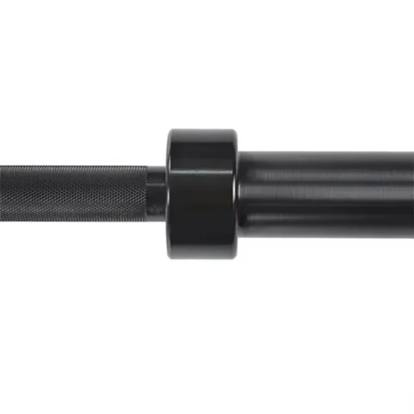Chrome Power Lifting Barbel Weightlifting Chrome Bearing Barbell Bar 1.5 1.8 2.2m Black Competition Steel Barbell for Home Gym - Image 5