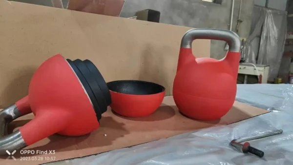 32kg Adjustable Kettlebell Adjustable Competition Kettlebell With Plates - Image 6