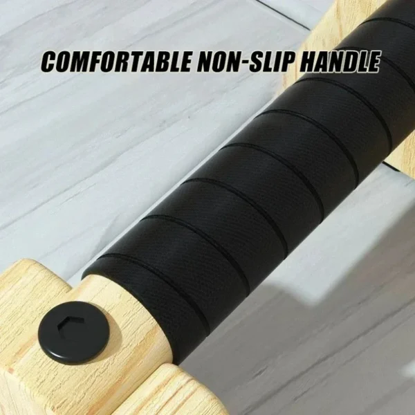 Push Up Russian Stand Wooden Single and Parallel Bars Inverted Stand Practice Solid Wood Strength Training Equipment - Image 4