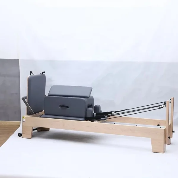 Classic Wooden Pilates Reformer Machine Home Gym Yoga Core Training Reformer Pilates Bed Wholesale - Image 4